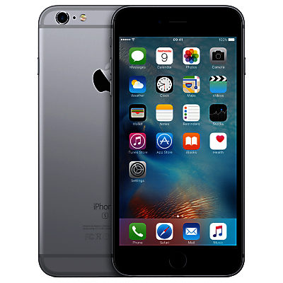 Apple iPhone 6s Plus, iOS, 5.5, 4G LTE, SIM Free, 64GB Space Grey Apple iPhone 6s Plus, iOS, 5.5, 4G LTE, SIM Free, 64GB Space Grey